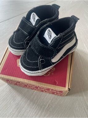 Vans Sk8-Hi Crib Shoes